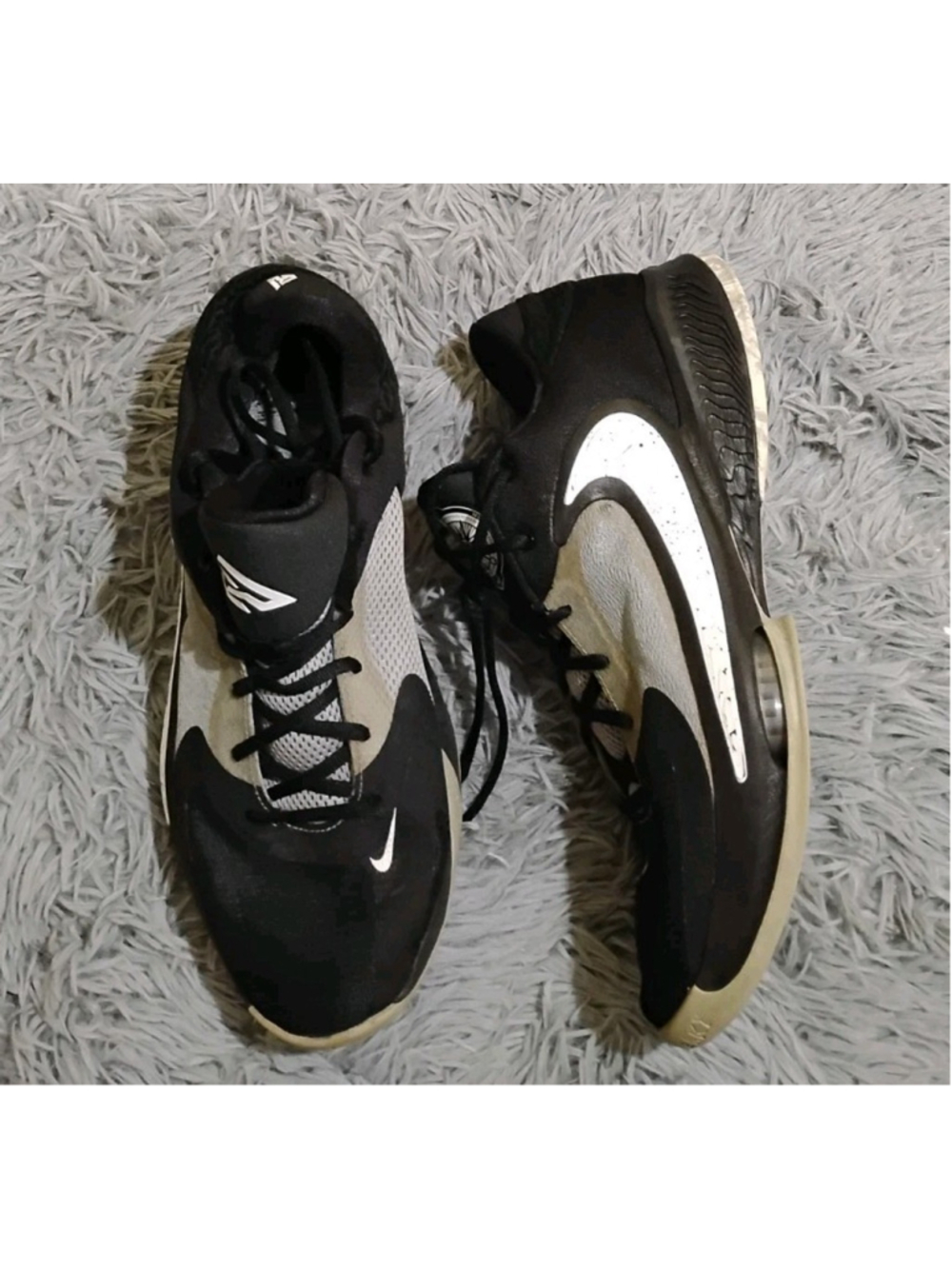 Nike Zoom Freak 4 World Wonder Men Size 14 Basketball Shoes Black DJ6149-001